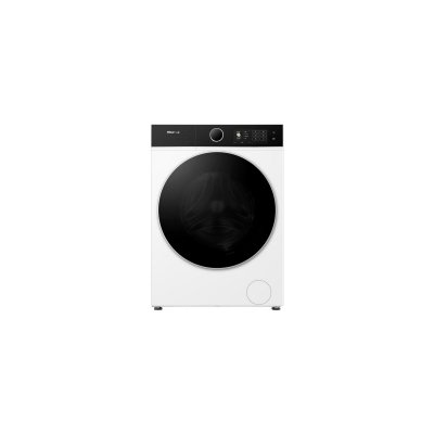 HISENSE WD5I8043BWF machine &agrave; laver avec s&egrave;che linge Pose libre Charge avant Blanc D