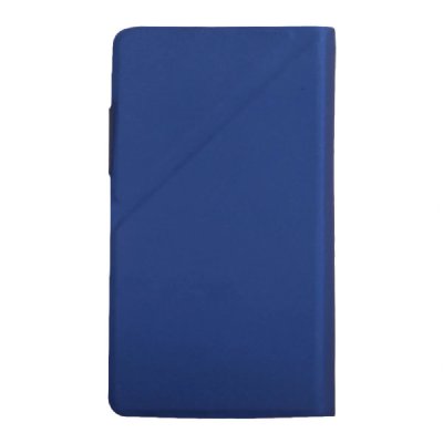 WE  etui pour smartphone 4 - effet peau de peche - bleu nuit