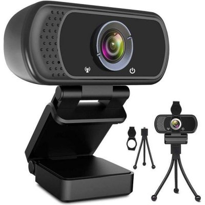 PORT DESIGNS Webcam Full HD - PORT - 1080p - Noir
