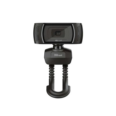 TRUST Webcam  Trino HD Video Noir 