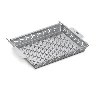 WEBER  7616 ETCS Panier de Cuisson avec Support pour Grill