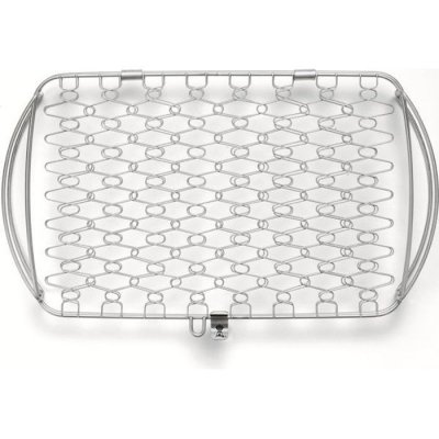 WEBER  Panier a poisson en acier inoxydable - grand modele 