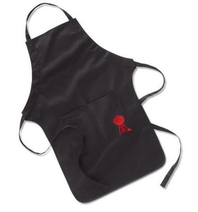 WEBER  Tablier Noir, Sangle Ajustable