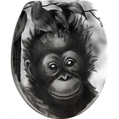 WENKO  18796100 abattant affe singe