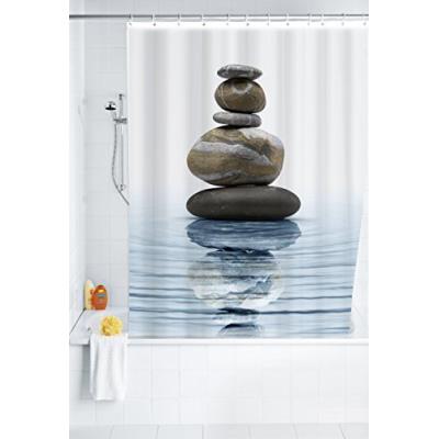 WENKO  20961100 m&eacute;ditation rideau de douche polyester 180 x 200 cm