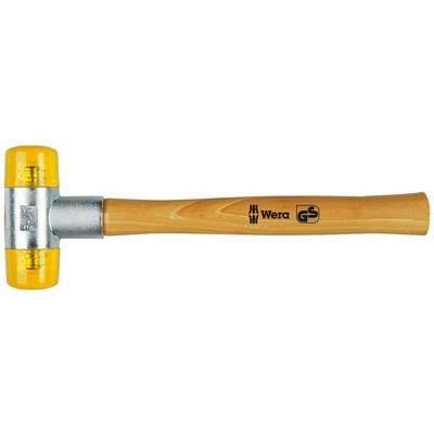WERA  05000035001 100 Maillet avec embouts Cellidor, 7 x 60 mm, Jaune