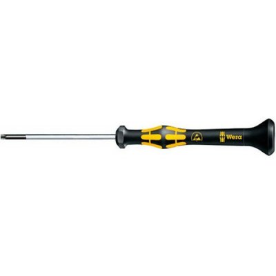 WERA  05030120001 1567 Tournevis Kraftform Micro TORX, TX 4 x 40 mm, Noir/jaune