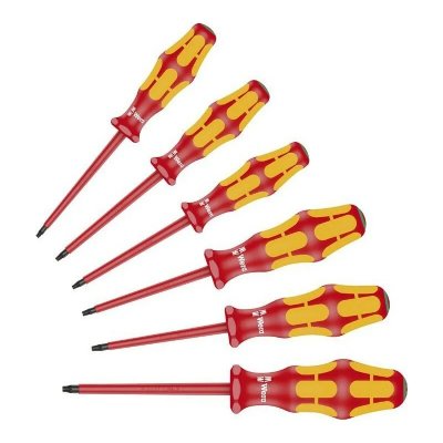WERA  - 167i/6 vde Jeu de tournevis 6 pi&egrave;ces torx&reg; int&eacute;rieur