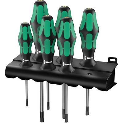 WERA  367/6 TORX&reg; Jeu de tournevis Kraftform Plus + Rack, 6 pi&egrave;ces