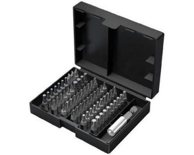 WERA  5057127001 Bit-Safe Universal - Jeu d'embouts en cassette