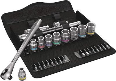 PAS DE MARQUE Wera - 8100 sb 10 Cyklop Metal-Crunching. Pic violet. 3/8 lecteur. coutumier