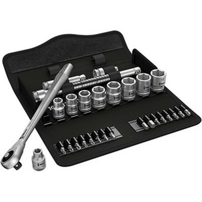 WERA  8100 sc 7 zyklop metal jeu de cliquets avec carr&eacute; m&acirc;le DFX-541060