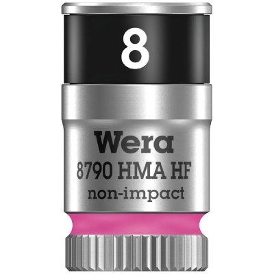 WERA  8790 HMA 05003723001 6 pans ext&eacute;rieurs Douille 8 mm 1/4 (6.3 mm)