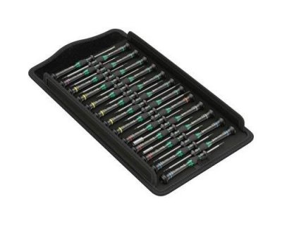 WERA  Micro Big Precision Screwdriver Kit Argent&eacute;