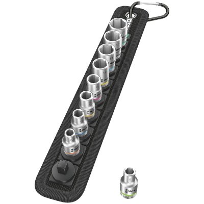 WERA  set d embouts pour clef a douille belt a 4 zyklop