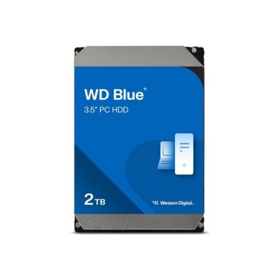 WESTERN DIGITAL  2TB Blue 64MB 3.5IN SATA 6GB/S 5400RPM