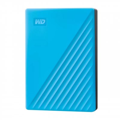WESTERN DIGITAL  My Passport 6 To - Bleu - Disque dur externe