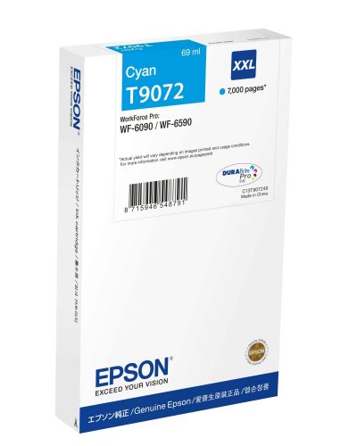 EPSON Wf-6xxx ink cartridge cy xxl C13T90724N