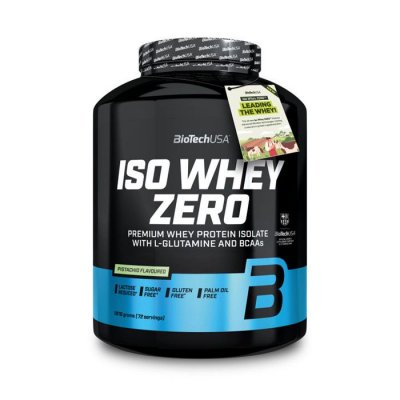 BIOTECH USA Whey Isolate -  - Iso whey zero (1816g) - Saveur Pistache