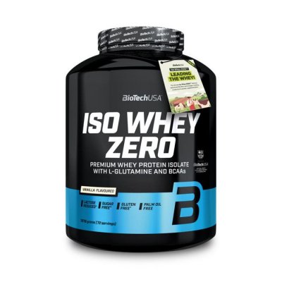 BIOTECH USA Whey Isolate -  - Iso whey zero (1816g) - Saveur Vanille
