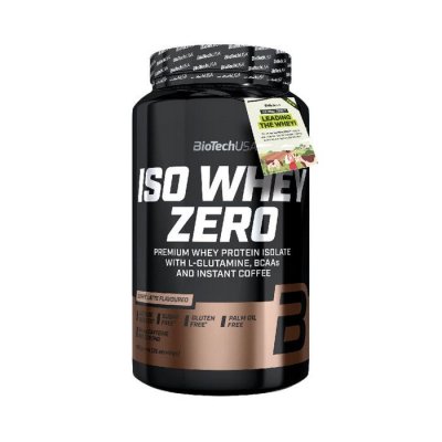 BIOTECH USA Whey Isolate -  - ISO WHEY ZERO (908g) - Saveur Caf&eacute; latte