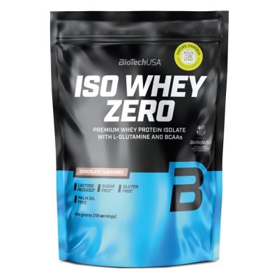 BIOTECH USA Whey isolate  - Iso Whey Zero - Chocolate 454g