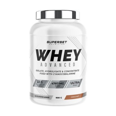 SUPERSET NUTRITION Whey prot&eacute;ine -  - 100% WHEY PROTEINE ADVANCED (900gr) - Saveur Nutella