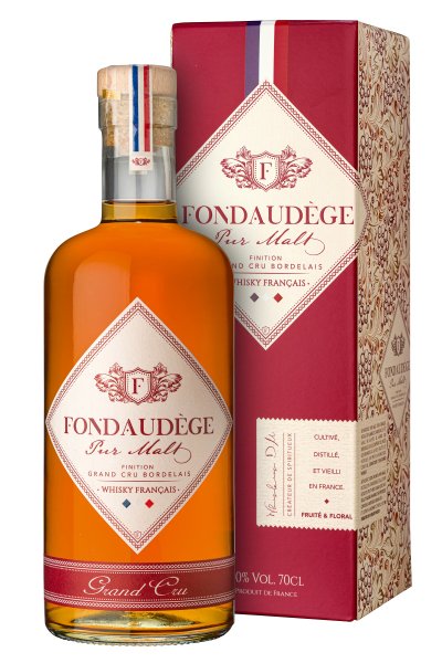 Whisky Blended Malt Fondaud&egrave;ge Grand Cru - France, 40 % vol. - 70 cl