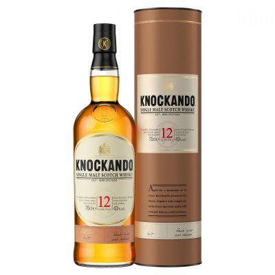 KNOCKANDO Whisky Single Malt  Season 12 ans - Ecosse, 43% vol. - 70 cl