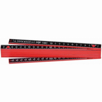 WIHA  R&egrave;gle pliable LongLife Plus Composite 410 2005 2 m Noir