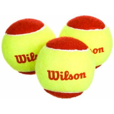 WILSON  kit 3er balles de tennis rouge