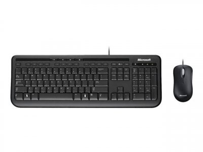 MICROSOFT Wired Desktop 600 - Ensemble clavier et souris - USB - Allemand