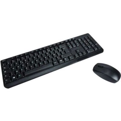 MCL Wireless keyboard / mouse kit black fr ACK-2012W/N