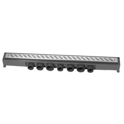 WIRQUIN  30719769 express'eau caniveau grille trait pour douche 700 mm