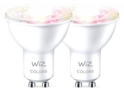 WIZ  spot par16 gu10 2x bombilla inteligente wi-fi rgbw gu10