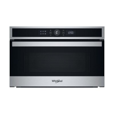 WHIRLPOOL WMD4I4MX Noir, Acier inoxydable Micro-ondes grill Int&eacute;gr&eacute; 31 L 1000 W