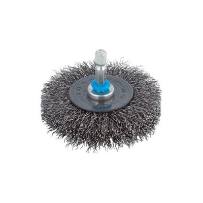 WOLFCRAFT  1 Brosse m&eacute;talliques circulaire HEX &Oslash; 75x16mm