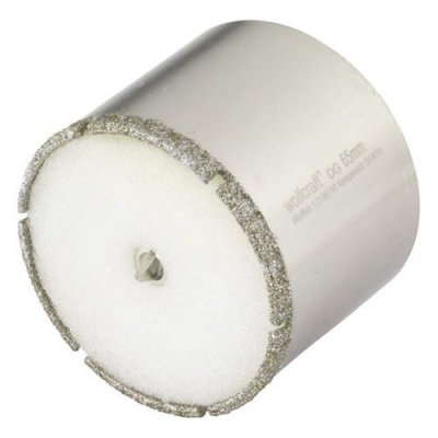 WOLFCRAFT  1 Tr&eacute;pan P&P diamant carrelage &Oslash; 65
