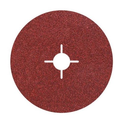 WOLFCRAFT  2467000 Disques fibre pour Meuleuse Grain 40 Diam&egrave;tre 12 mm Lot de 5