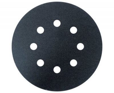 WOLFCRAFT  3191000 Lot de 5 Disques perfor&eacute;s abrasifs auto-agrippants &oslash; 125 mm grain 280