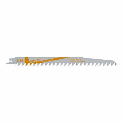 WOLFCRAFT  Cv Wood Coarse Saber Saw Blade 240 Mm 2 Units Dor&eacute;
