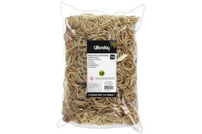 WONDAY  Sac 1 Kg Elastique Bracelets Caoutchouc 40 Mm X 1,8 Mm Blond