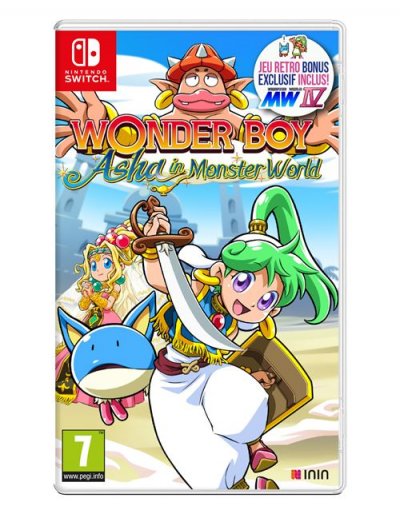 JUST FOR GAMES Wonder Boy Asha in Monster World Switch
