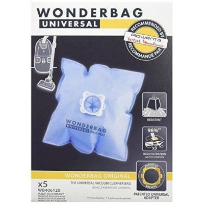 ROWENTA Wonderbag WB406120 boite de 5 Sacs aspirateur Wonderbag Classic