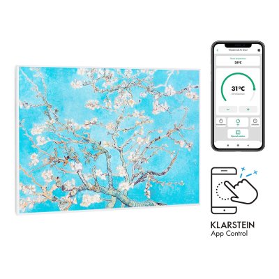 KLARSTEIN Wonderwall Air Art Smart Radiateur infrarouge connect&eacute; 80x60cm 350 w