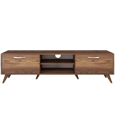 HANAH HOME Wooden Art Meuble TV A9 noisette - 48.6x180x35 cm T.U