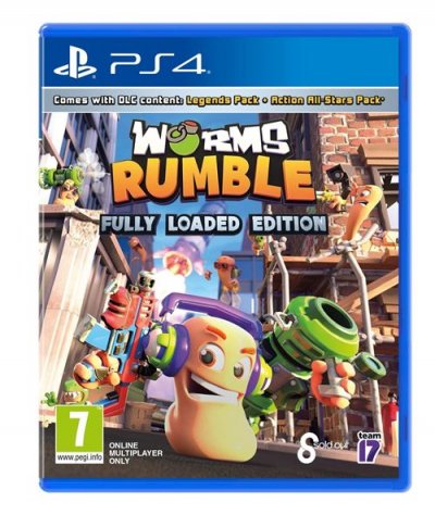 Worms Rumble Fully Loaded edition PlayStation 4 
