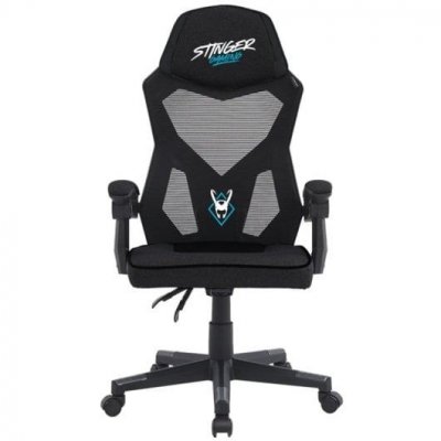 WOXTER  Stinger Station Sense Silla Gaming Ergon&oacute;mica Tela Negra
