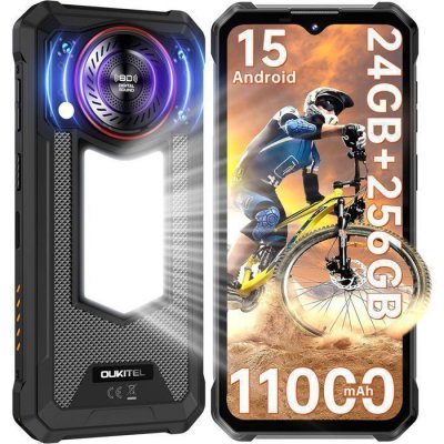 OUKITEL WP53 Pro Telephone Portable Incassable 11000mAh 24GO+256GO 6,52"" GPS/NFC Noir