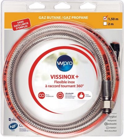 WPRO  Tuyaux gaz BUT/PRO 1.50M TBV150